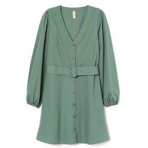 H&M Cotton Poplin Dress NWT